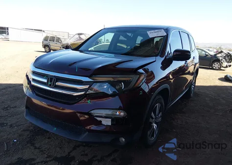 2016 Honda Pilot Ex-L из США, поврежденный, VIN 5FNYF5H70GB057763